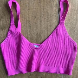 Pink Zara tank top